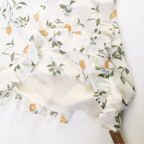 NWT Reformation Christine Dress Citron - Picture 10 of 14